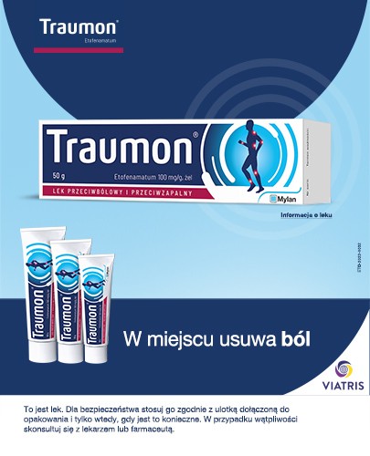 Traumon 100mg/g żel 50 g