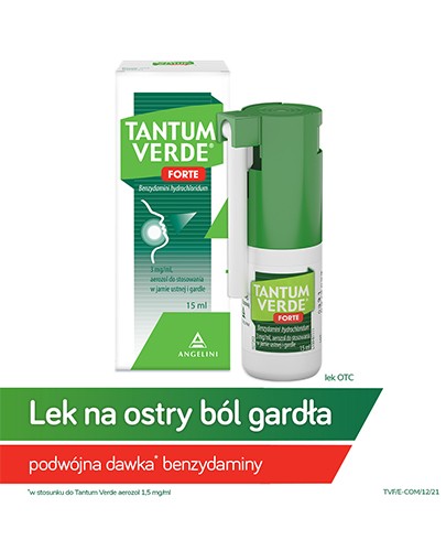 Tantum Verde Forte 3 mg/ml aerozol 15 ml