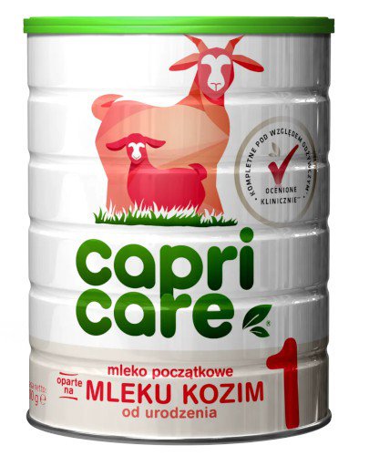 CapriCare 1 mleko początkowe od urodzenia oparte na mleku kozim 400 g