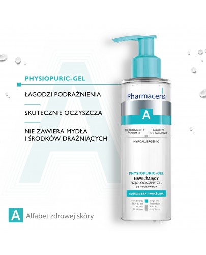 Pharmaceris A Physiopuric-Gel żel fizjologiczny nawilżający 190 ml