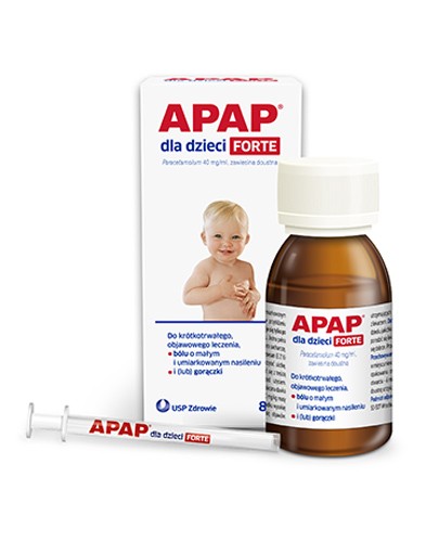 Apap dla dzieci Forte 40 mg/ml zawiesina doustna 85 ml