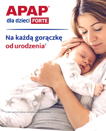 Apap dla dzieci Forte 40 mg/ml zawiesina doustna 85 ml