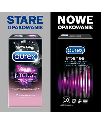 Durex Intense prezerwatywy 10 sztuk