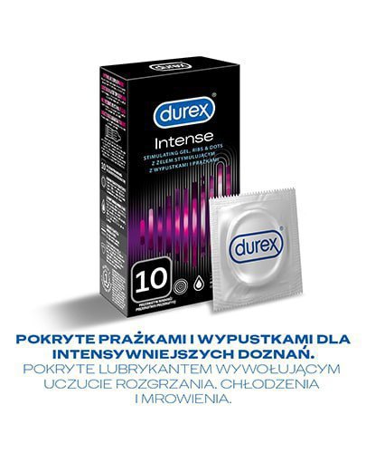 Durex Intense prezerwatywy 10 sztuk