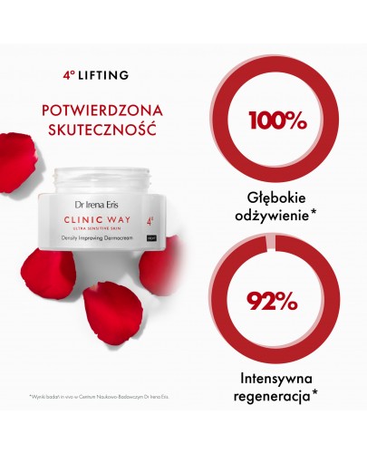 Dr Irena Eris Clinic Way 4° Dermokrem poprawiający gęstość skóry na noc 50 ml