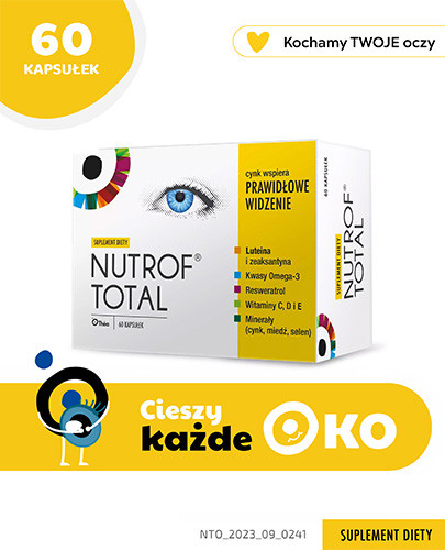 Nutrof Total z witaminą D3 60 kapsułek