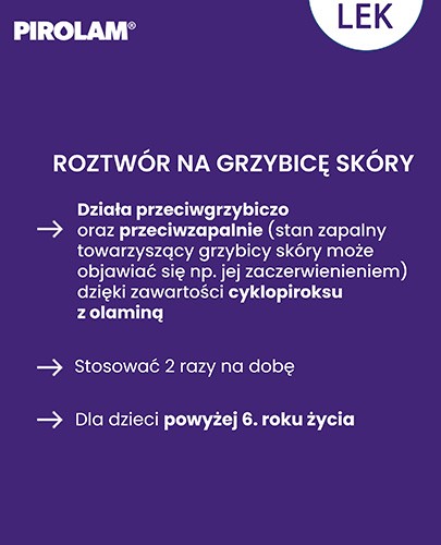 Pirolam 10 mg/ml roztwór na skórę 30 ml