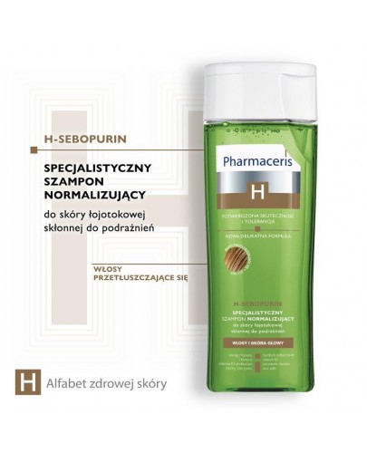 Pharmaceris H Sebopurin szampon normalizujący do skóry łojotokowej 250 ml