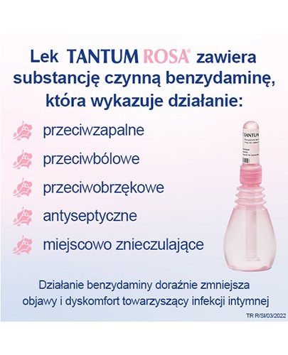 Tantum Rosa 1 mg/ml roztwór dopochwowy 5 x 140 ml