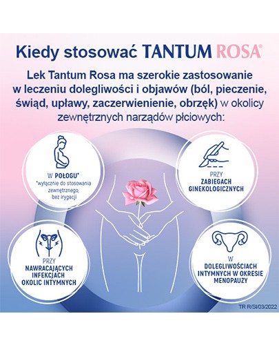 Tantum Rosa 1 mg/ml roztwór dopochwowy 5 x 140 ml