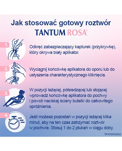 Tantum Rosa 1 mg/ml roztwór dopochwowy 5 x 140 ml