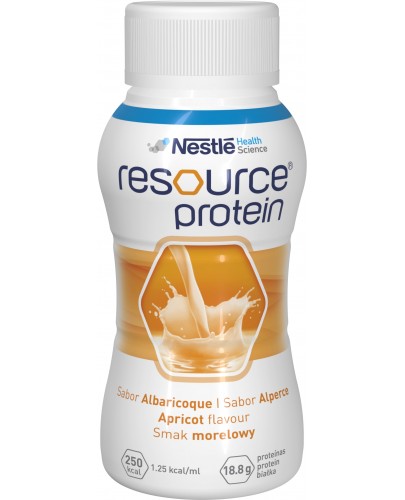 Resource Protein preparat odżywczy w płynie smak morelowy 4x 200 ml