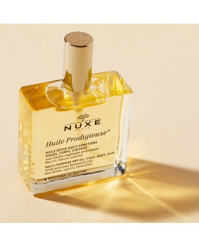 Nuxe Huile Prodigieuse suchy olejek do pielęgnacji twarzy, ciała i włosów 50 ml [Nowa formuła]