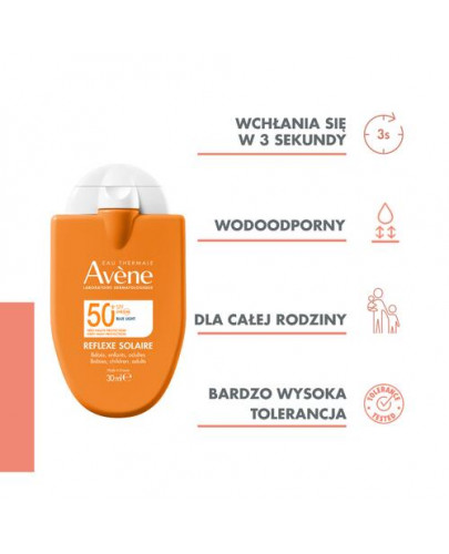 Avene Sun Refleks słoneczny SPF50+ 30 ml