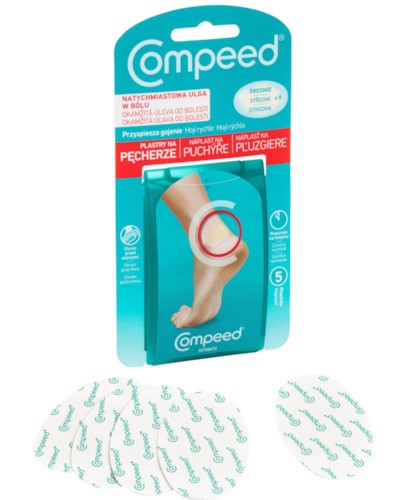 Compeed Plastry na pęcherze średnie 5 sztuk