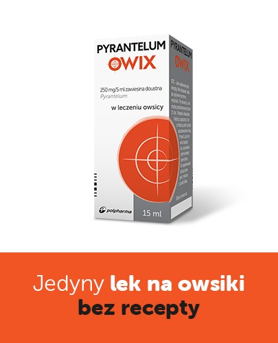 Pyrantelum Owix 250 mg/5ml zawiesina doustna 15 ml