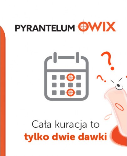 Pyrantelum Owix 250 mg/5ml zawiesina doustna 15 ml