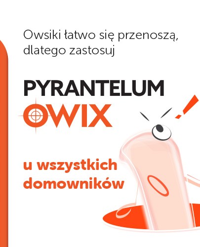 Pyrantelum Owix 250 mg/5ml zawiesina doustna 15 ml