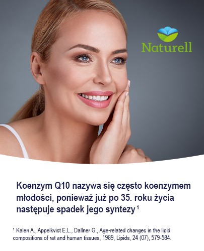 Naturell Koenzym Q10 30mg + witamina E 5mg 120 kapsułek