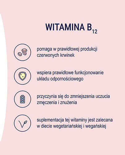 Naturell witamina B12 Forte 0,1mg 60 tabletek