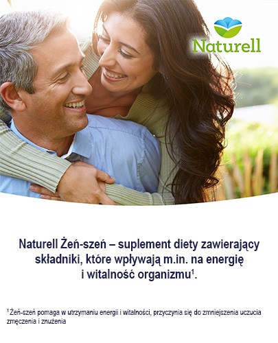 Naturell Żeń-szeń 100mg 60 tabletek