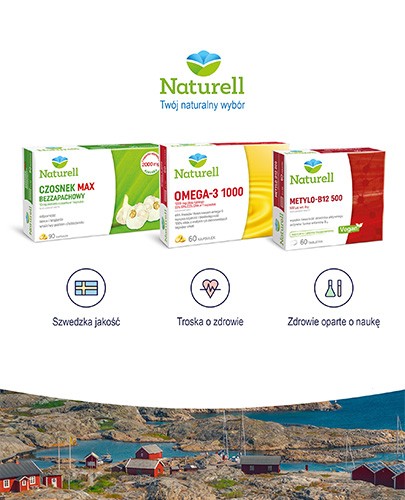 Naturell Żeń-szeń 100mg 60 tabletek