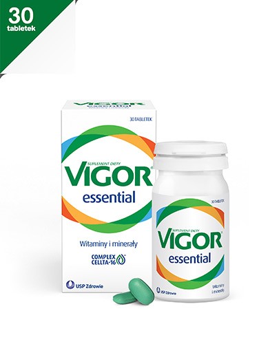 Vigor Essential witaminy i minerały 30 tabletek