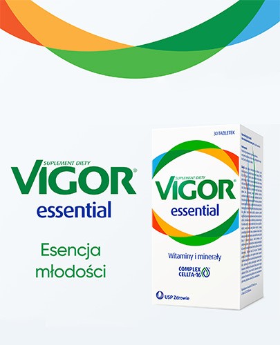 Vigor Essential witaminy i minerały 30 tabletek