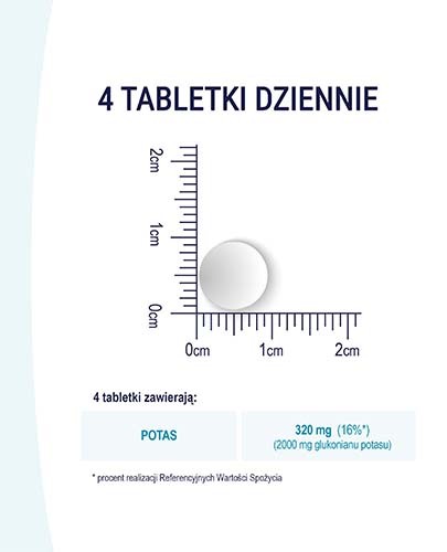 Naturell Potas organiczny 80mg 100 tabletek