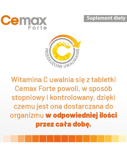 CeMax Forte witamina C 1000mg 30 tabletek