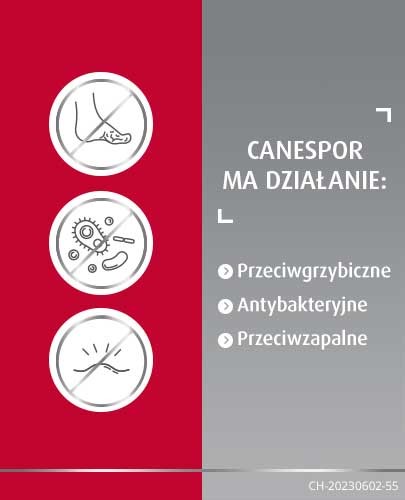 Canespor 10mg/g krem przeciwgrzybiczy z bifonazolem 15 g