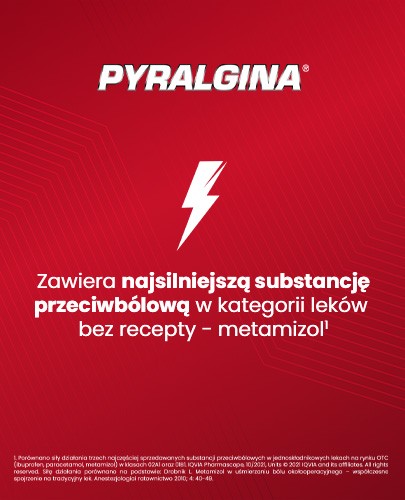 Pyralgina 500mg 20 tabletek