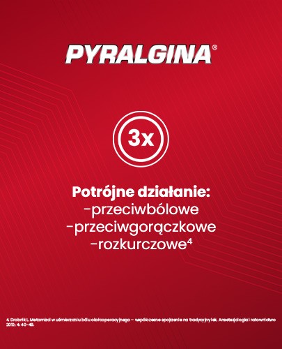 Pyralgina 500mg 20 tabletek