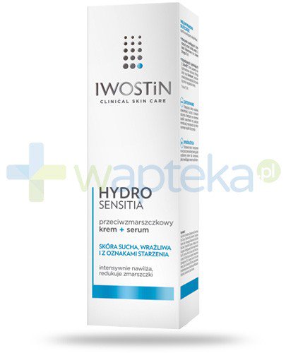 Iwostin Hydro Sensitia intensywne nawilżenie i aktywna rewitalizacja skóry suchej i wrażliwej [ZESTAW]