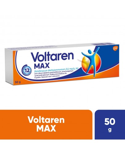Voltaren Max 23,2 mg/g żel przeciwbólowy i przeciwzapalny 50 g