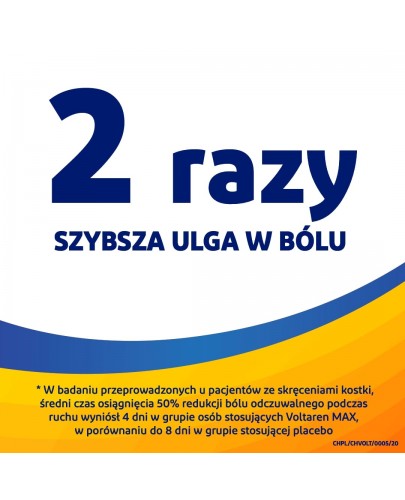 Voltaren Max 23,2 mg/g żel przeciwbólowy i przeciwzapalny 50 g