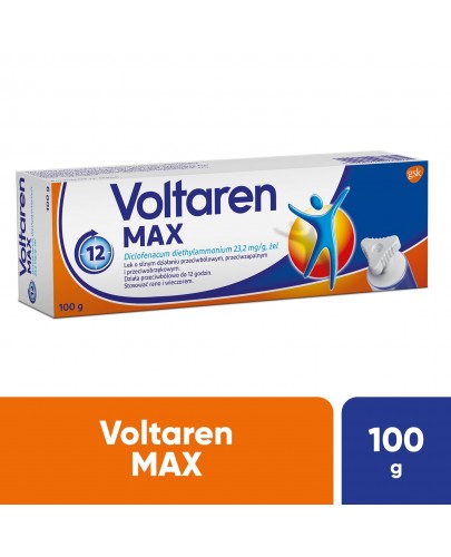 Voltaren Max 23,2 mg/g żel przeciwbólowy i przeciwzapalny 100 g