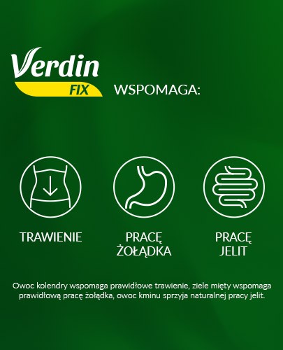 Verdin fix mieszanka 6 ziół 40 saszetek