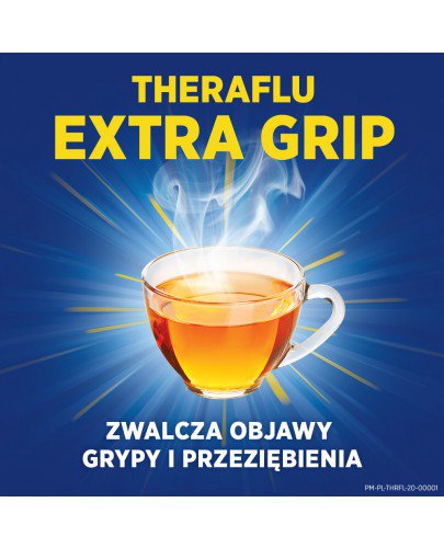 Theraflu Extra Grip saszetki na objawy grypy i przeziębienia - 6 sztuk