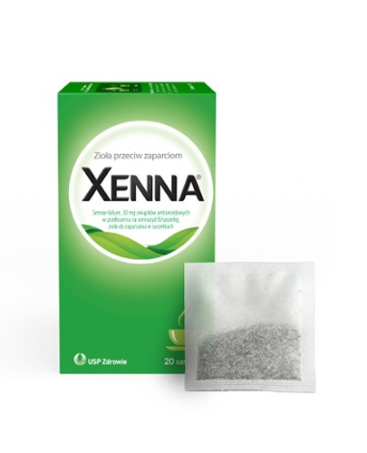 Xenna Fix 0,9-1,1g na zaparcia 20 saszetek