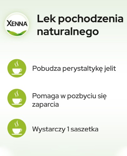 Xenna Fix 0,9-1,1g na zaparcia 20 saszetek