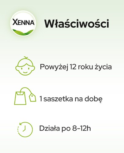 Xenna Fix 0,9-1,1g na zaparcia 20 saszetek