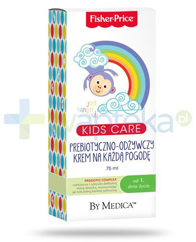Fisher Price Kids Care prebiotyczno odżywczy krem na każdą pogodę 75 ml