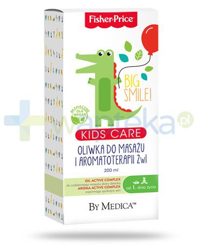 Fisher Price Kids Care oliwka 2w1 do masażu i aromatoterapii 200 ml