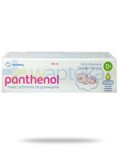 Lab4baby Panthenol Maść Ochronna Do Przewijania Dzieci 0 100 Ml