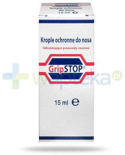 Grip Stop krople ochronne do nosa 15 ml