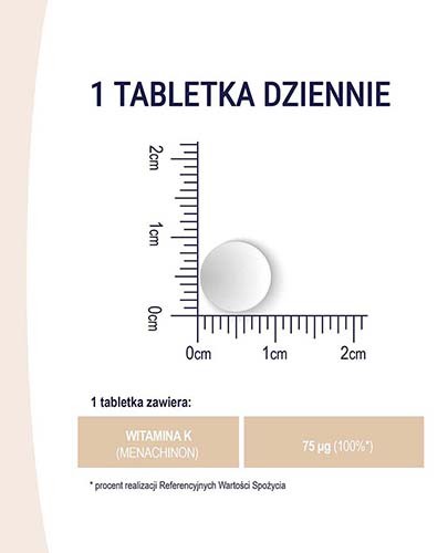 Naturell Witamina K2 MK-7 60 tabletek