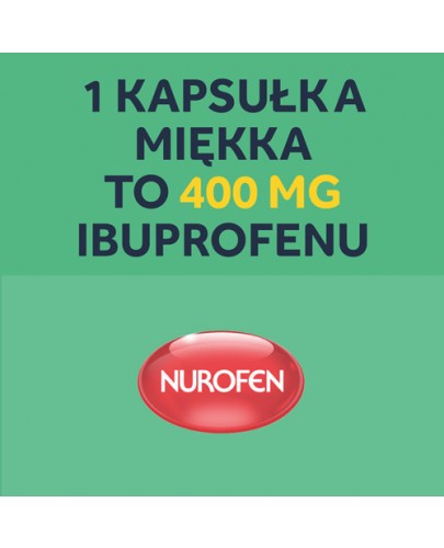 Nurofen Express Forte 400mg 10 kapsułek miękkich