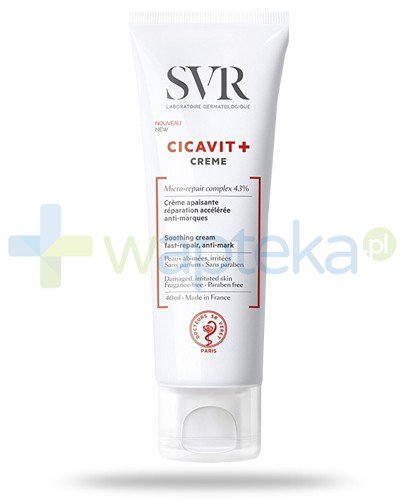 SVR Cicavit+ Creme krem kojąco-regenerujący do skóry uszkodzonej 40 ml