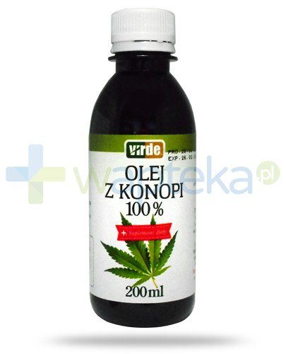 Virde olej z konopi 100% 200 ml